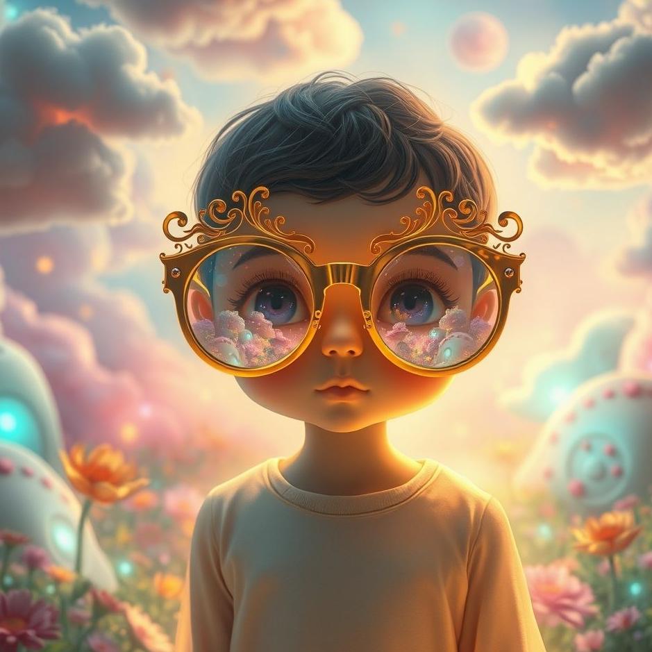 Dream Dictionary : Wear gold glasses in the dream