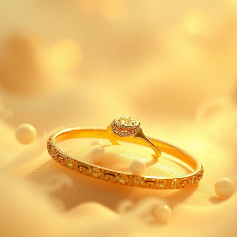 Dream : Wear gold ring bracelet in dream