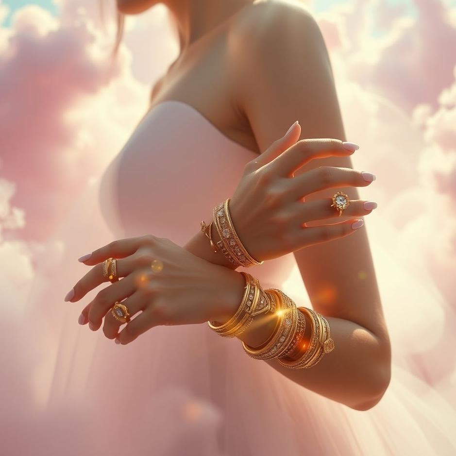 Dream : Wear gold rings and bracelets in the dream