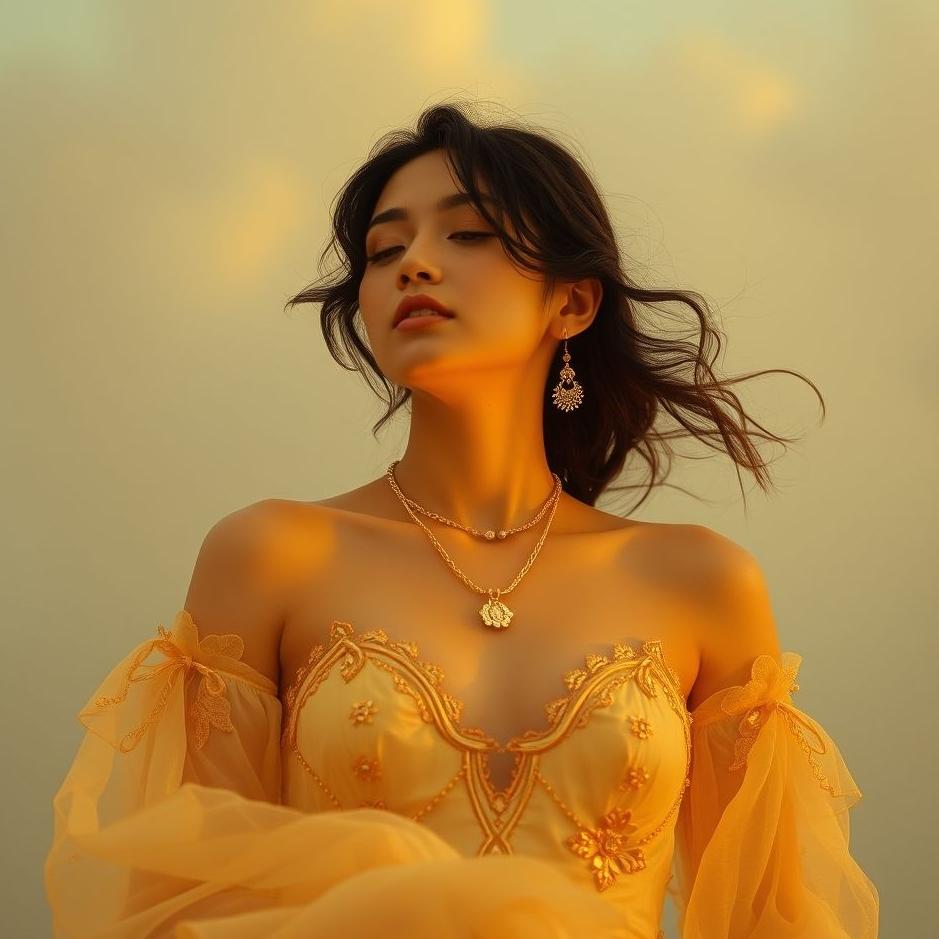 Dream : Wear gold tension in the dream