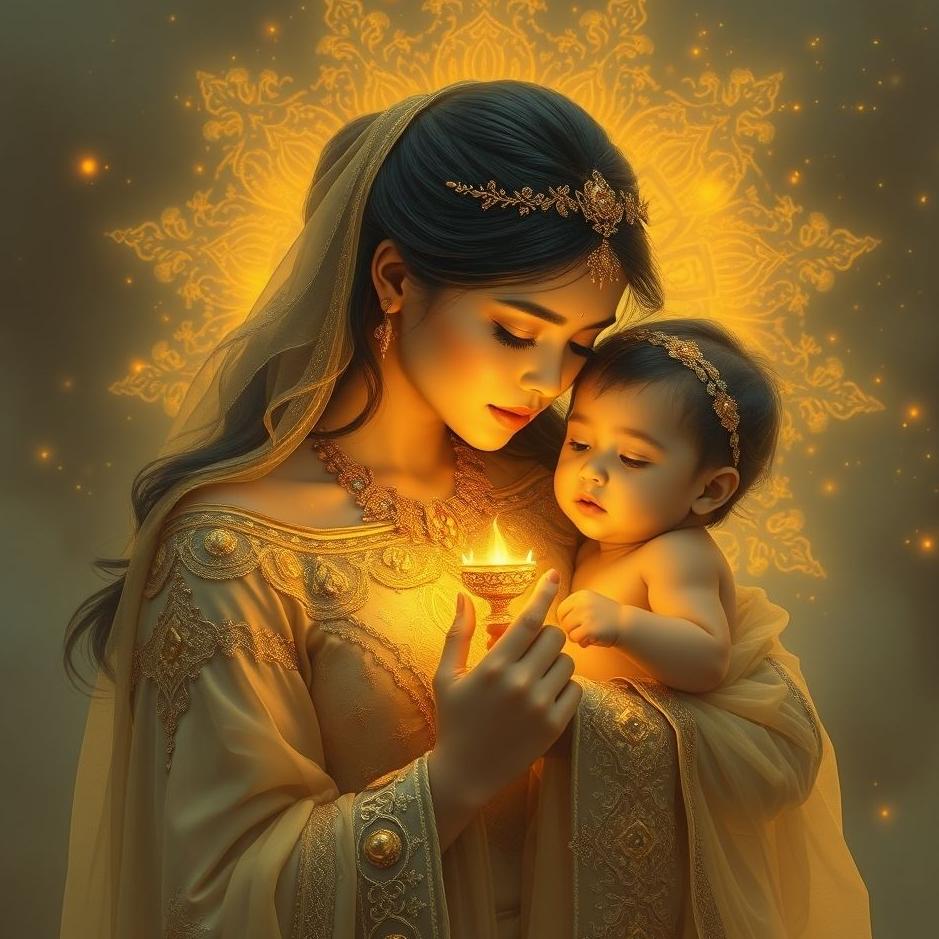 Dream : Wear gold to mother in dream