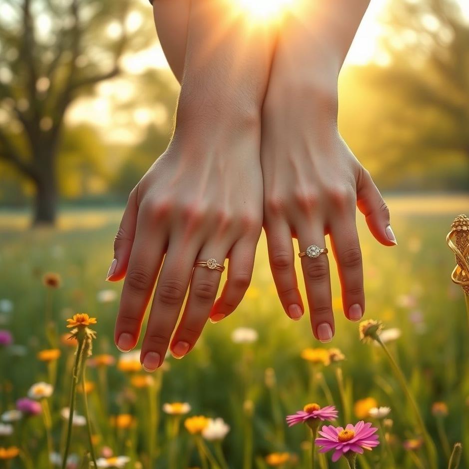 Dream Dictionary : Wear gold wedding rings in the dream