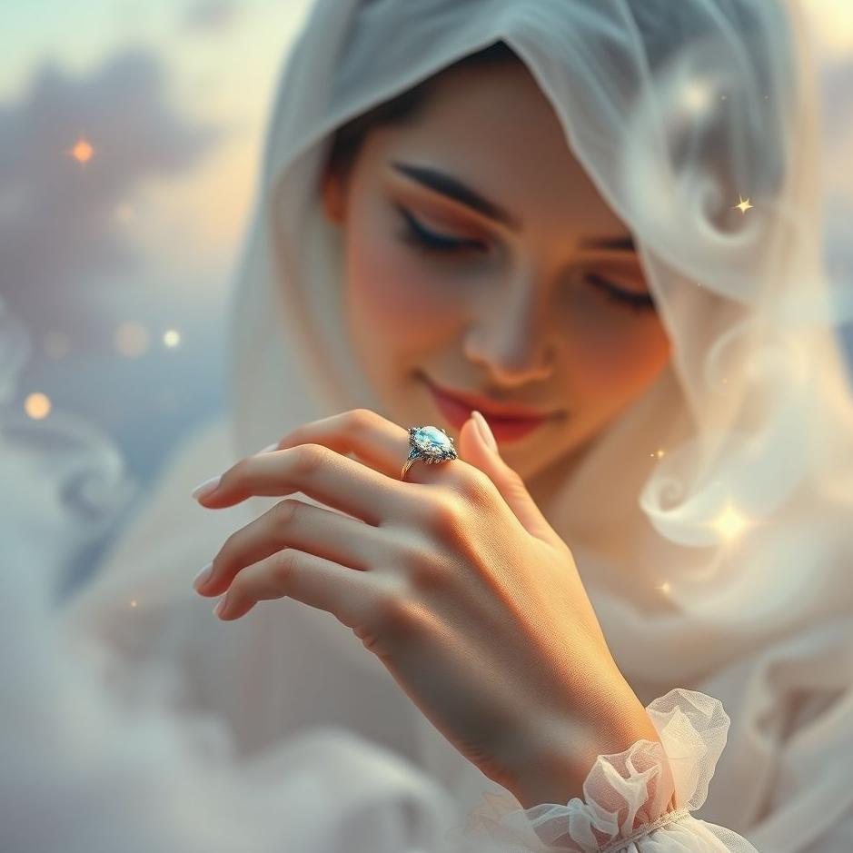 Dream : Wearing a beautiful ring in a dream