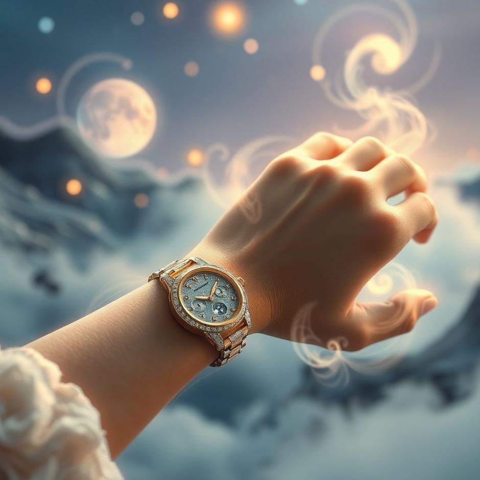 Dream : Wearing a beautiful wristwatch in a dream