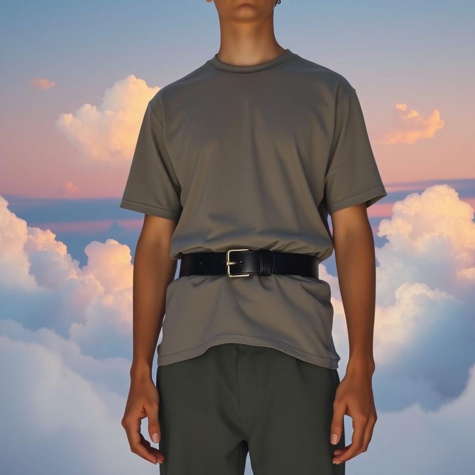 Dream : Wearing a black belt in a dream