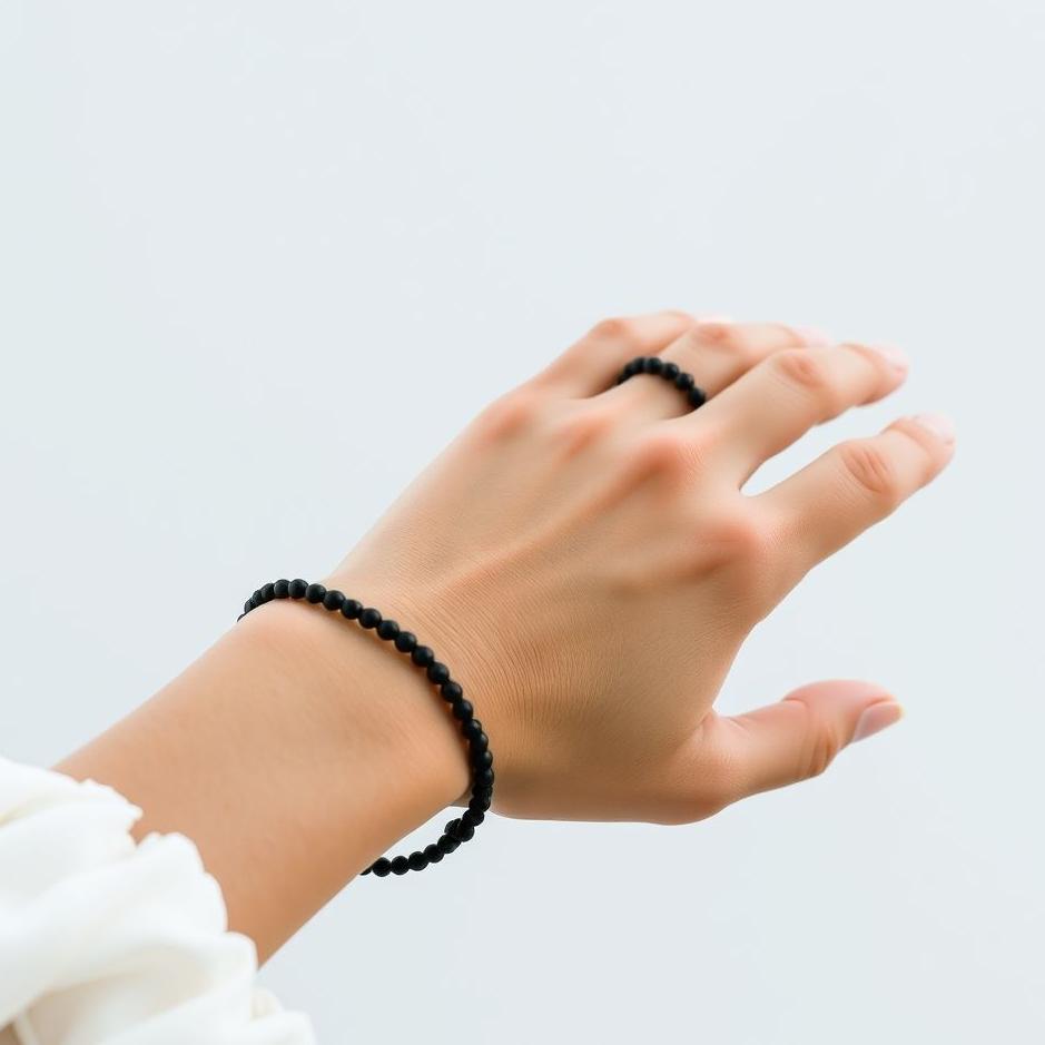 Dream : Wearing a black bracelet in a dream