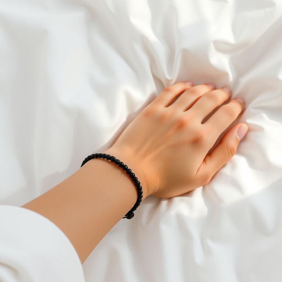 Dream : Wearing a black bracelet on your arm in a dream