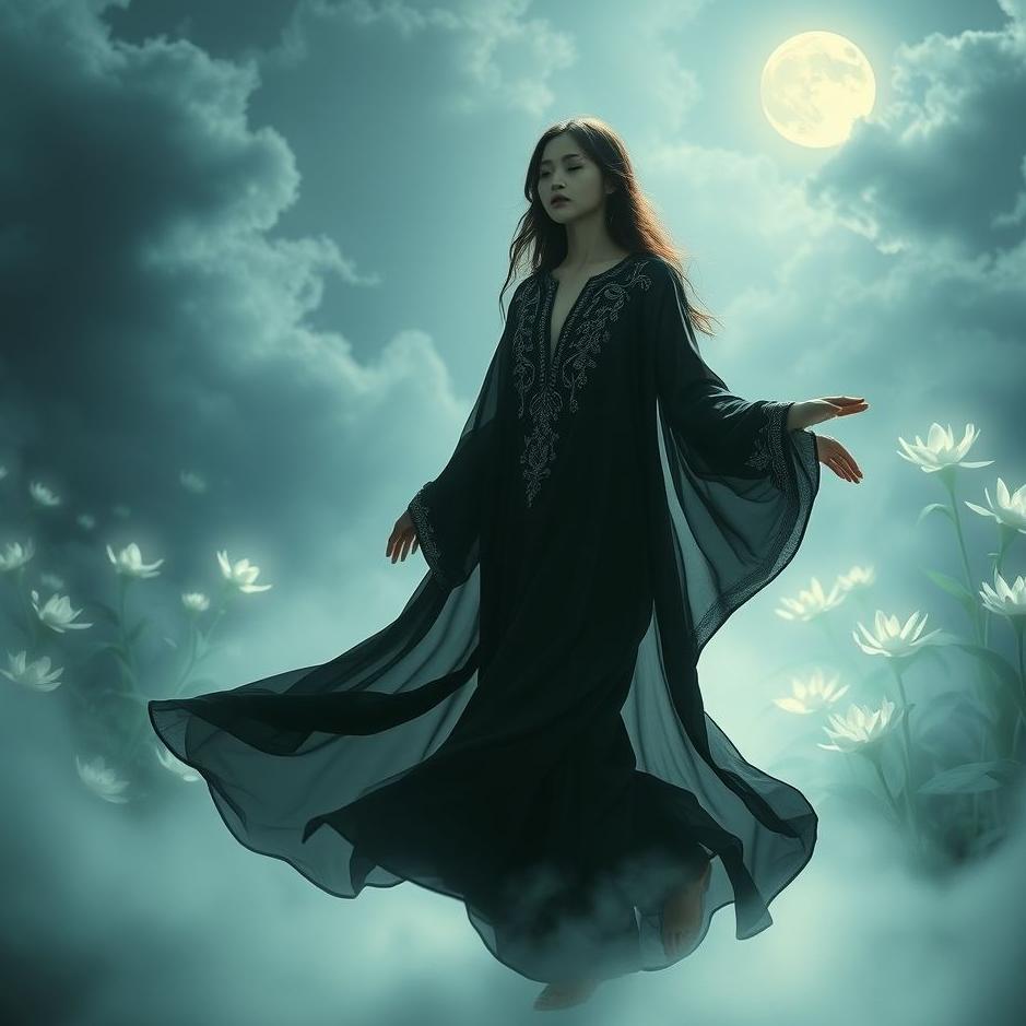 Dream : Wearing a black caftan in a dream