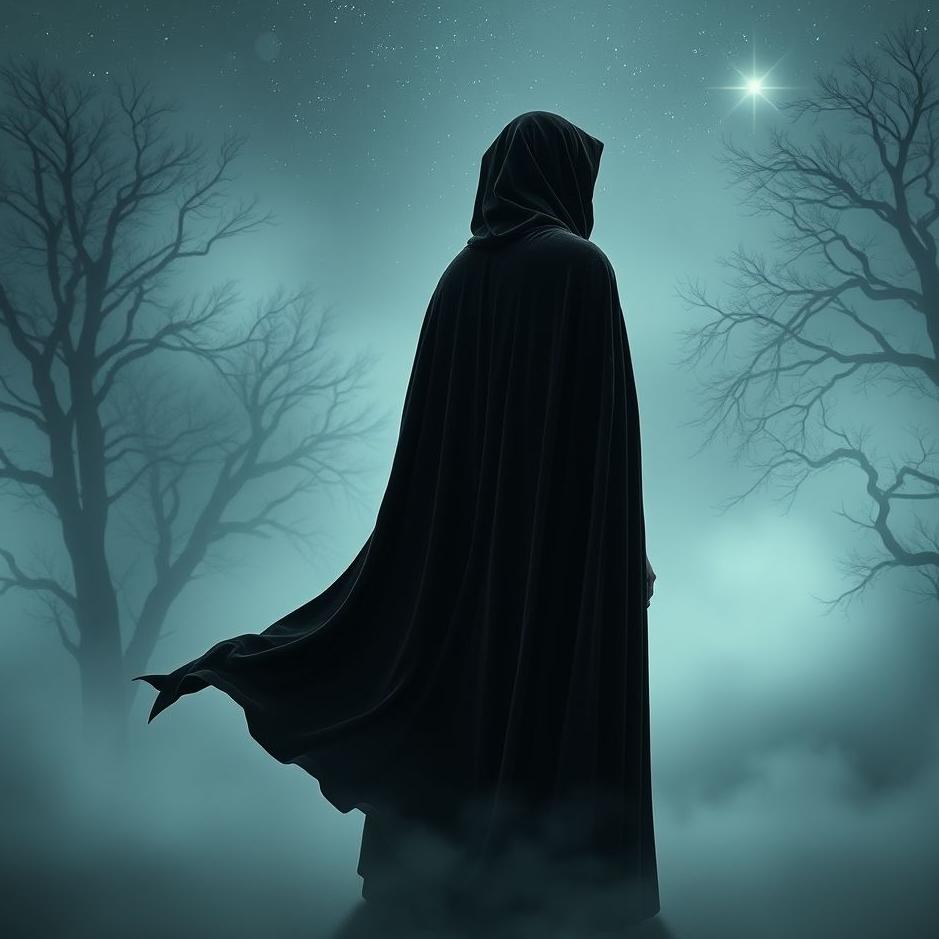 Dream : Wearing a black cape in a dream