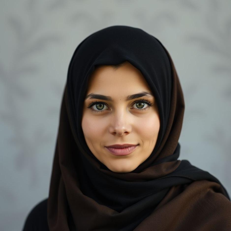 Dream : Wearing a black headscarf