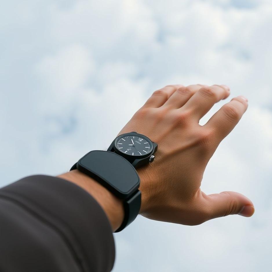 Dream : Wearing a black watch in a dream