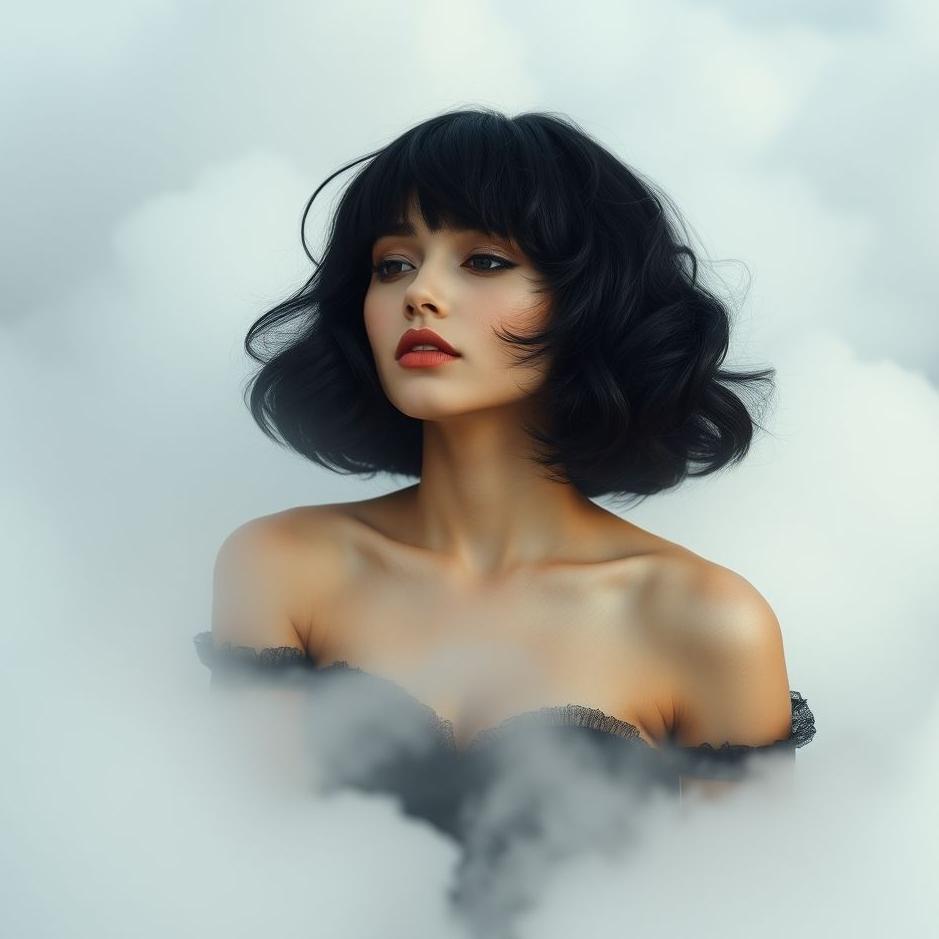 Dream : Wearing a black wig in a dream