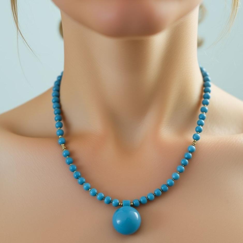 Dream : Wearing a blue bead around your neck 