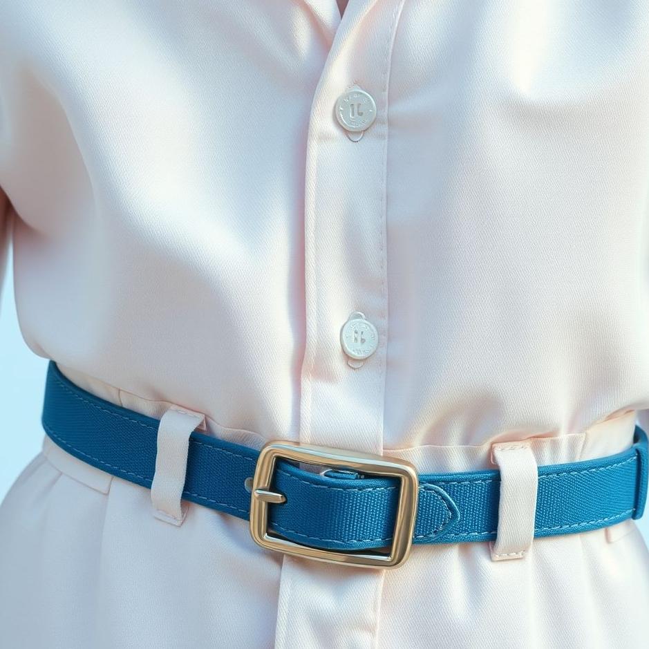 Dream : Wearing a blue buckle in a dream