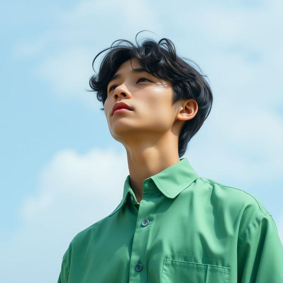 Dream : Wearing a blue green shirt in a dream