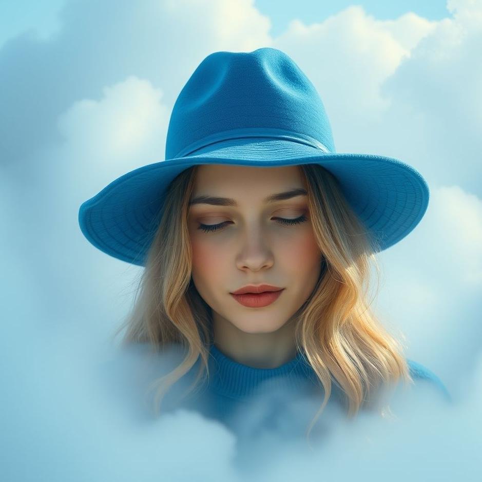 Dream : Wearing a blue hat in a dream
