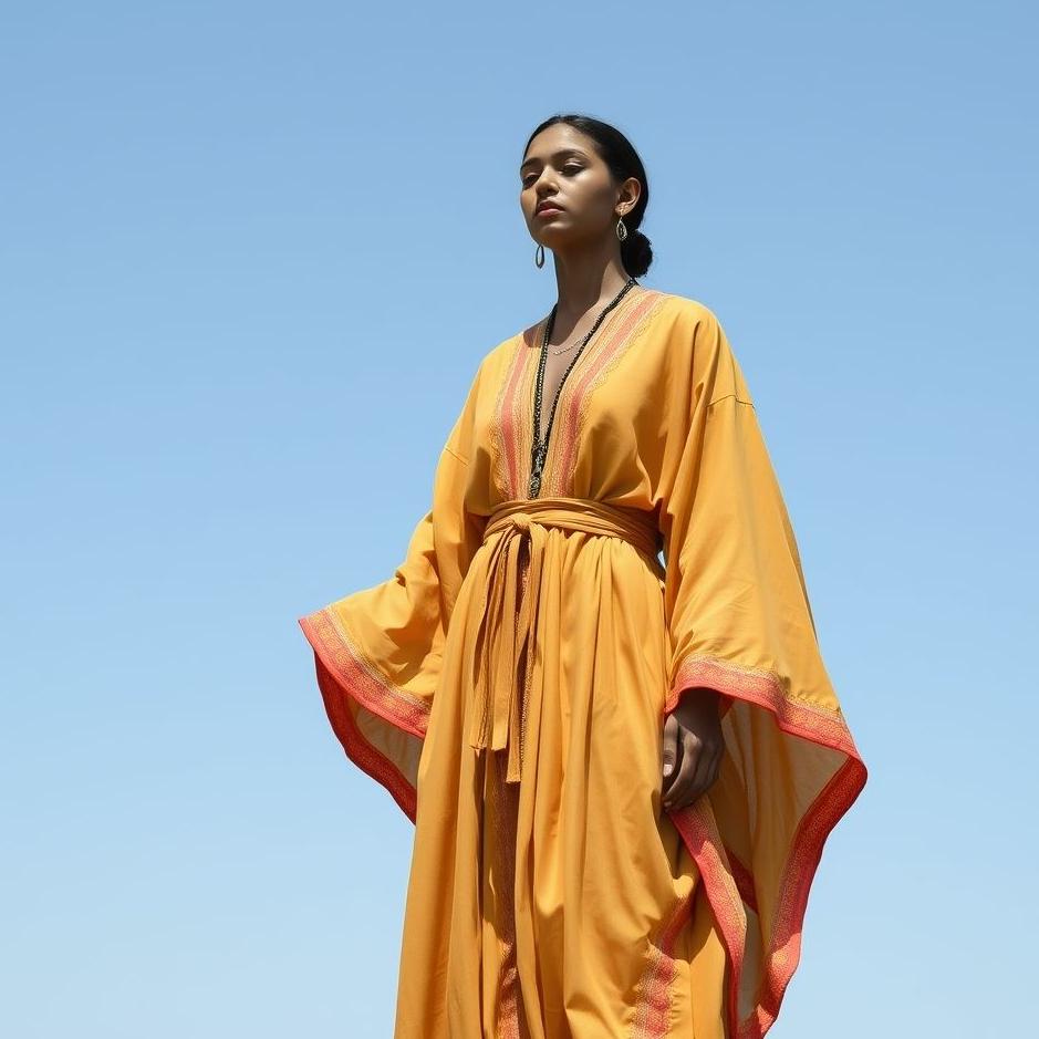 Dream : Wearing a caftan