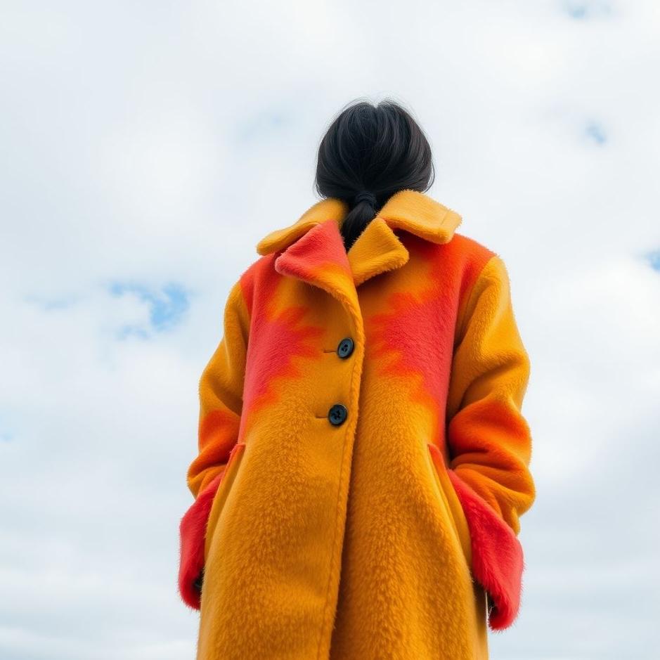 Dream : Wearing a colorful coat in a dream
