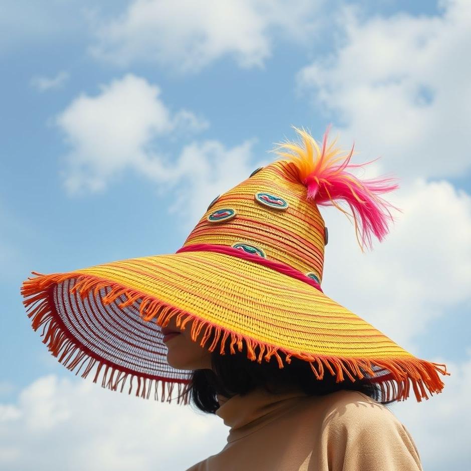 Dream : Wearing a colorful hat in a dream