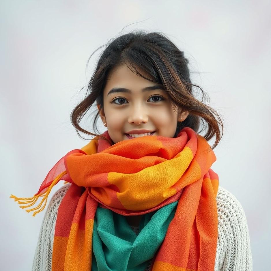 Dream Dictionary : Wearing a colorful scarf in a dream