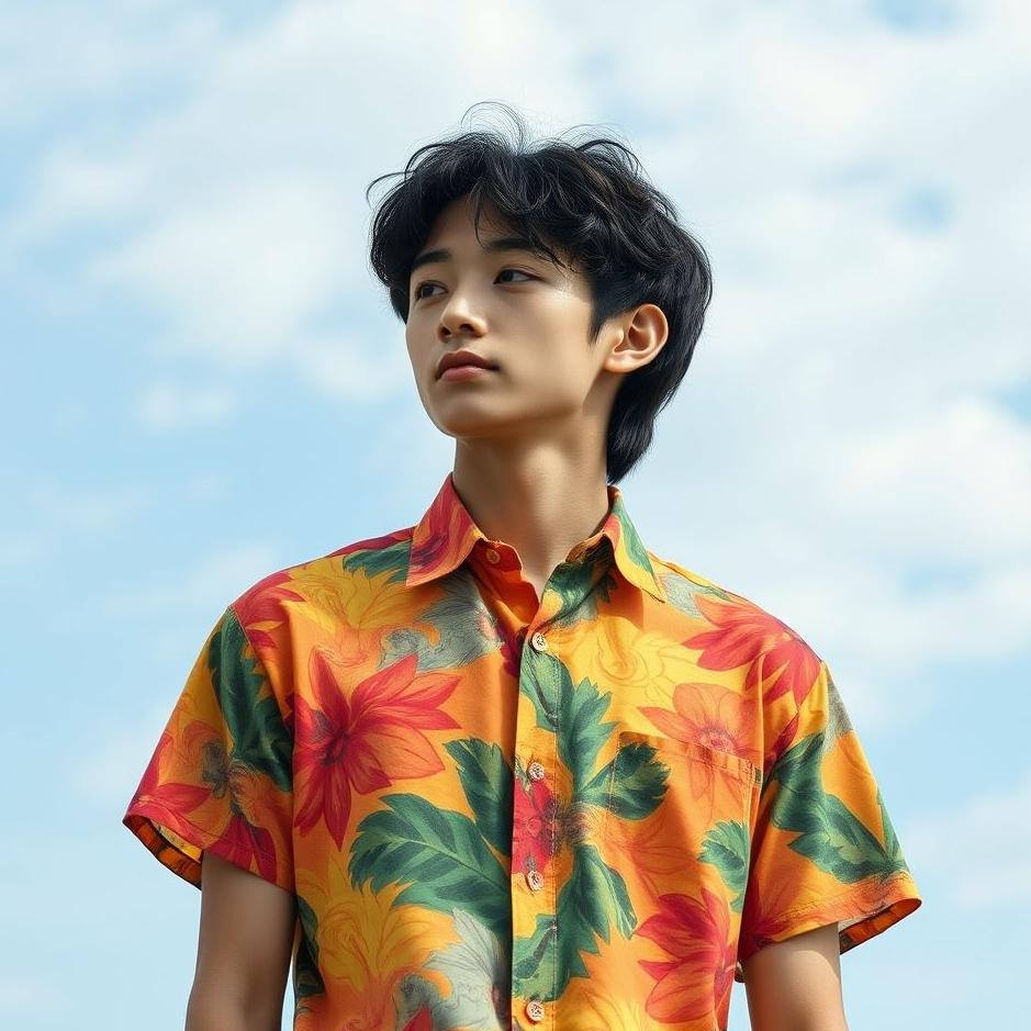 Dream : Wearing a colorful shirt in a dream