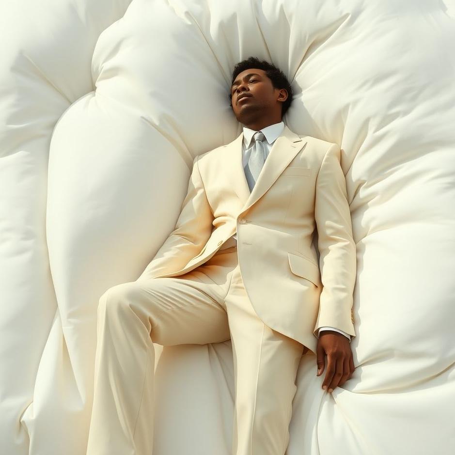 Dream Dictionary : Wearing a cream-colored suit in your dream
