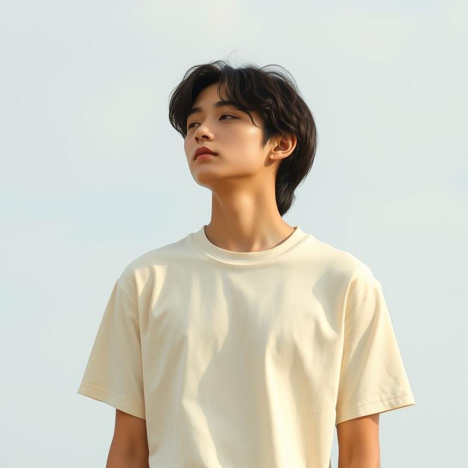 Dream : Wearing a cream-colored t-shirt in a dream