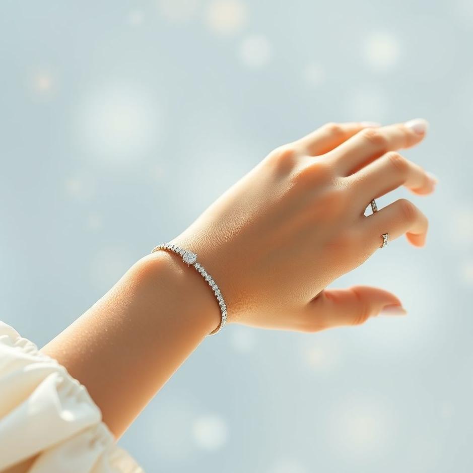 Dream : Wearing a diamond bracelet in a dream