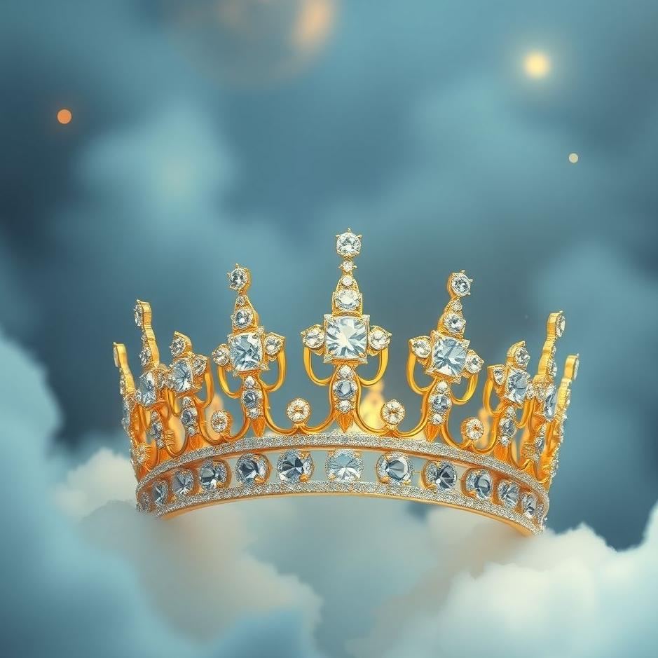 Dream : Wearing a diamond crown in a dream