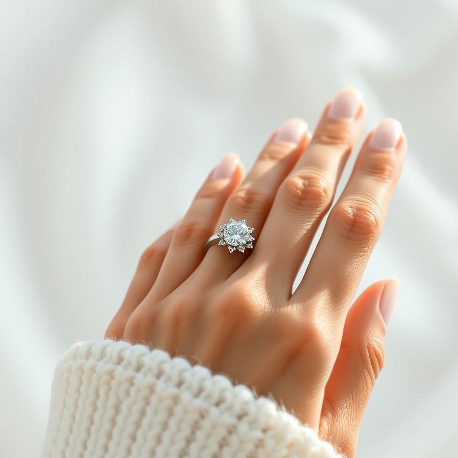 Dream : Wearing a diamond ring on your middle finger in a dream