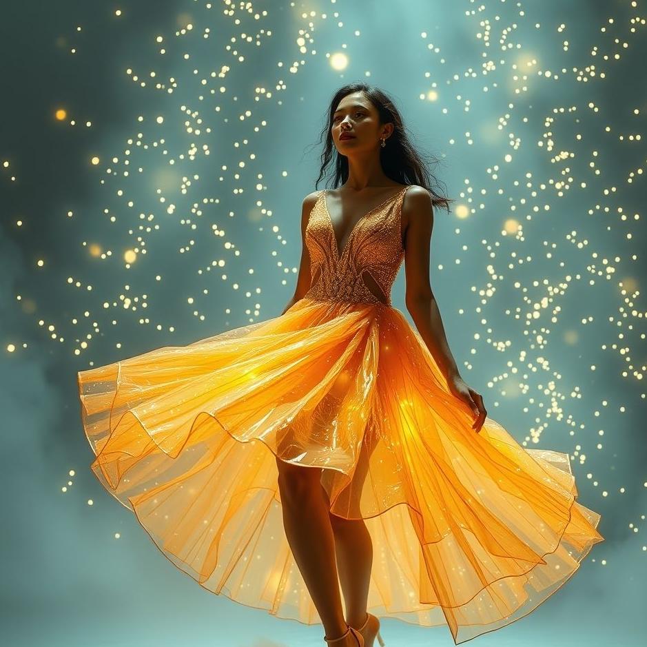 Dream Dictionary : Wearing a flashy dress in a dream