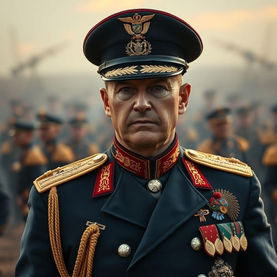 Dream : Wearing a general's uniform