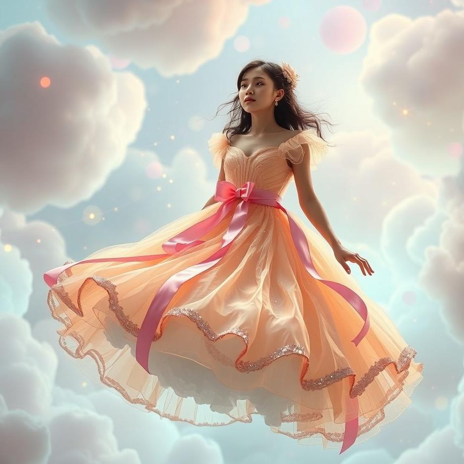 Dream : Wearing a gift dress in a dream