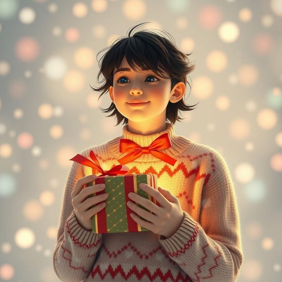 Dream : Wearing a gift sweater in a dream