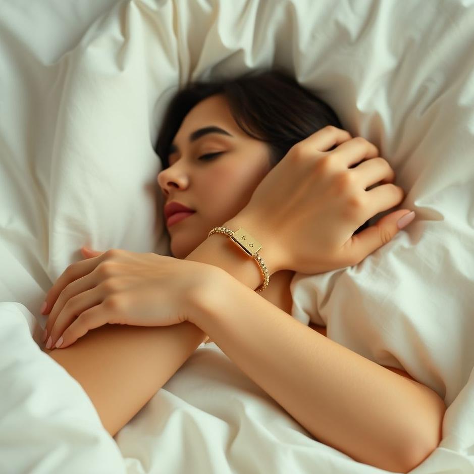 Dream : Wearing a gold bracelet on yourself in a dream