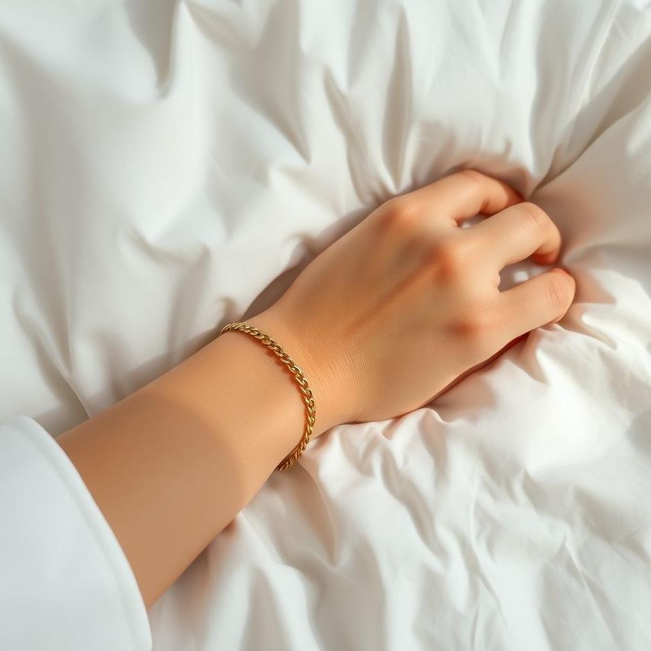 Dream : Wearing a gold chain on your arm in a dream