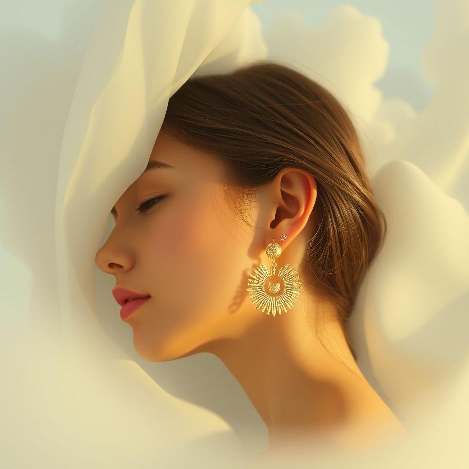 Dream : Wearing a gold earring in your dream