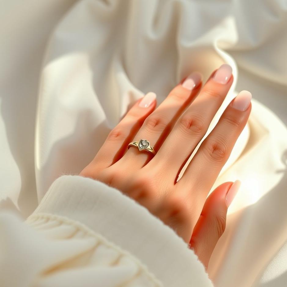 Dream : Wearing a gold ring on the middle finger in a dream