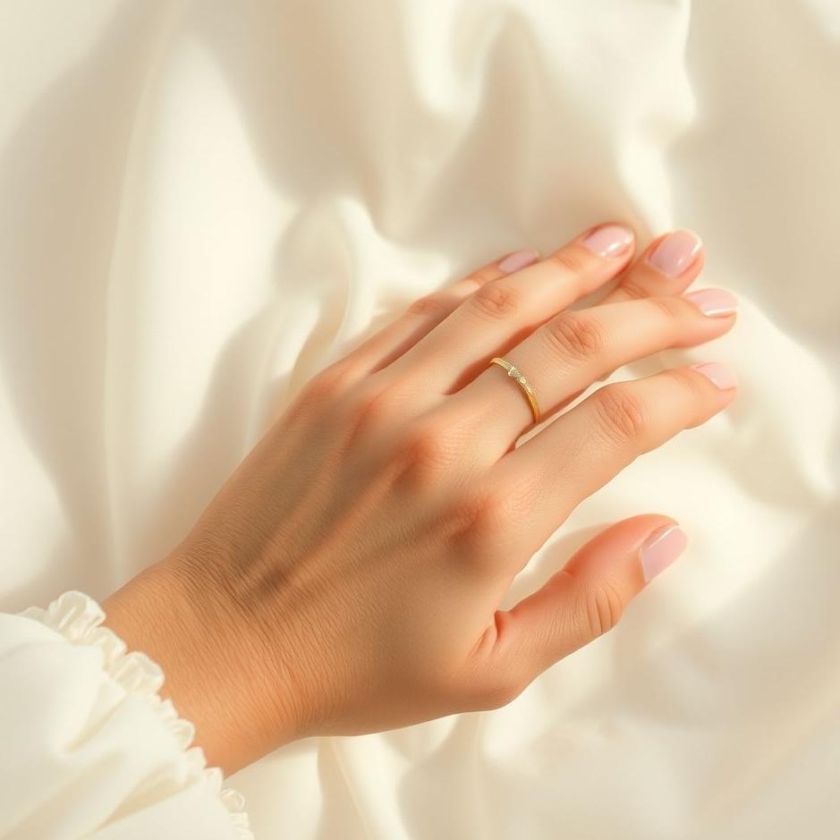 Dream : Wearing a gold ring on the right hand in a dream