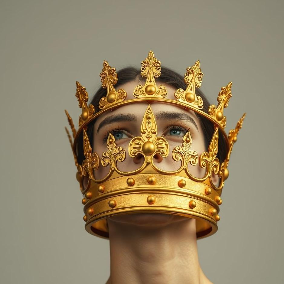 Dream : Wearing a golden crown on your head 