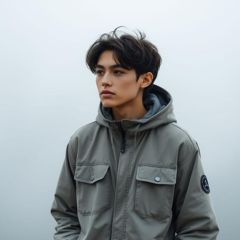 Dream : Wearing a gray jacket in a dream