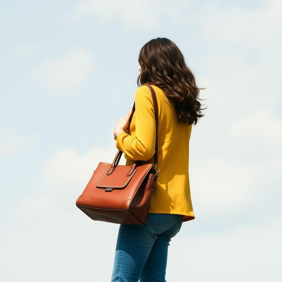 Dream : Wearing a handbag in a dream