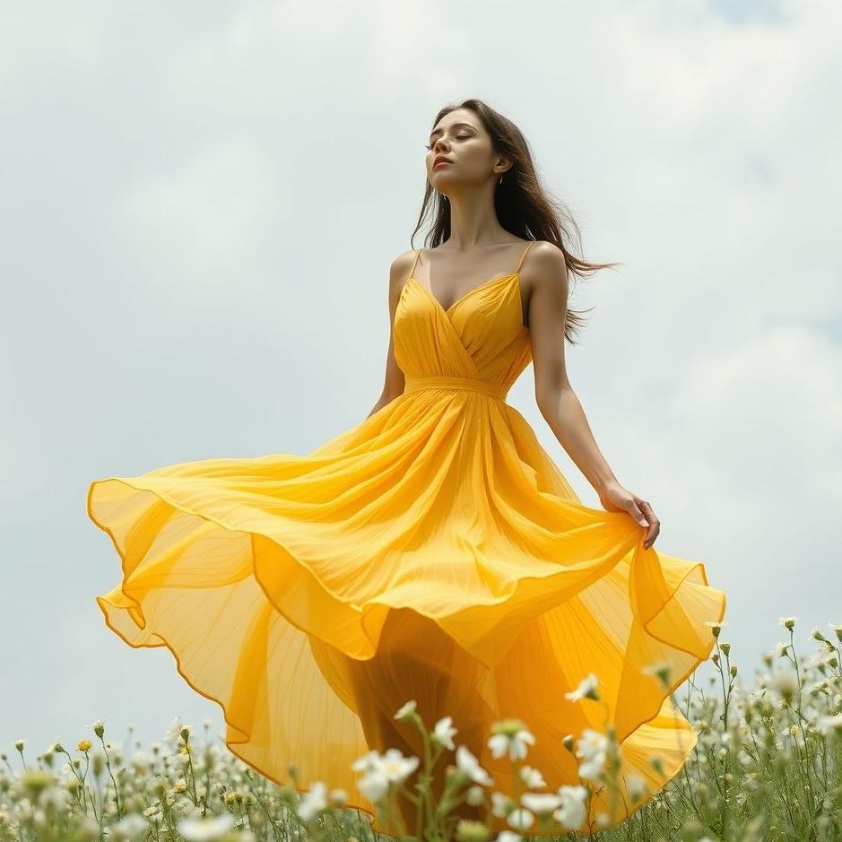 Dream Dictionary : Wearing a honey-colored dress in a dream