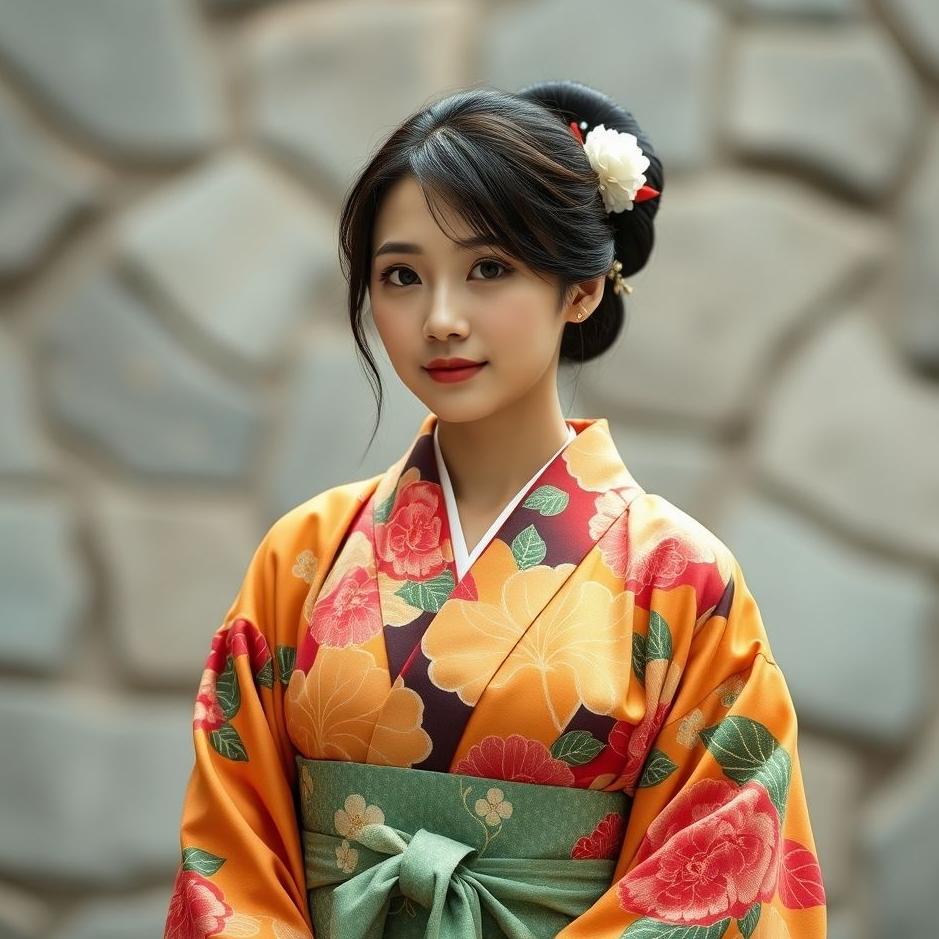 Dream : Wearing a kimono