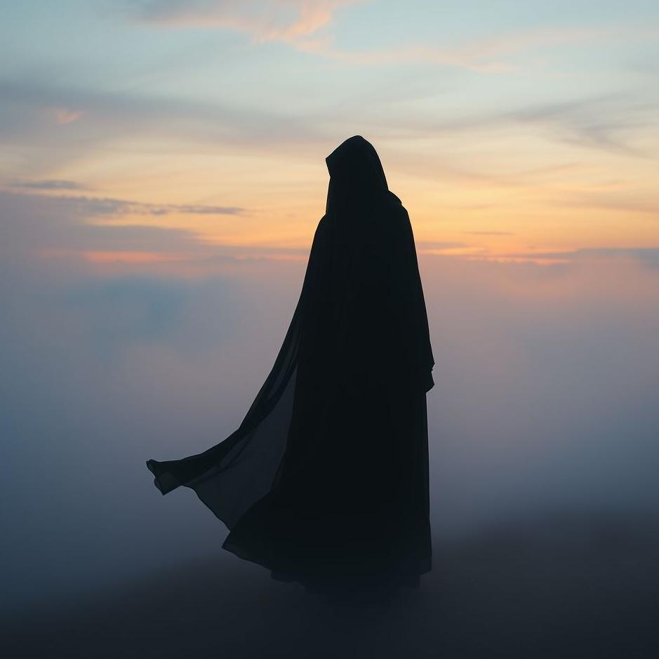 Dream : Wearing a long black coat in a dream