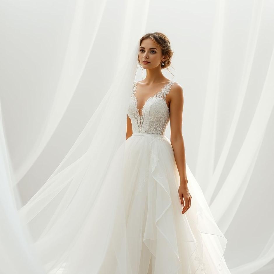 Dream : Wearing a mini wedding dress in a dream