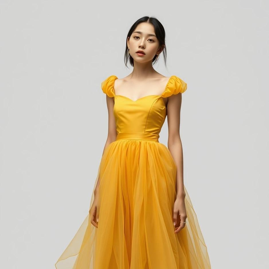 Dream : Wearing a murmur-colored dress
