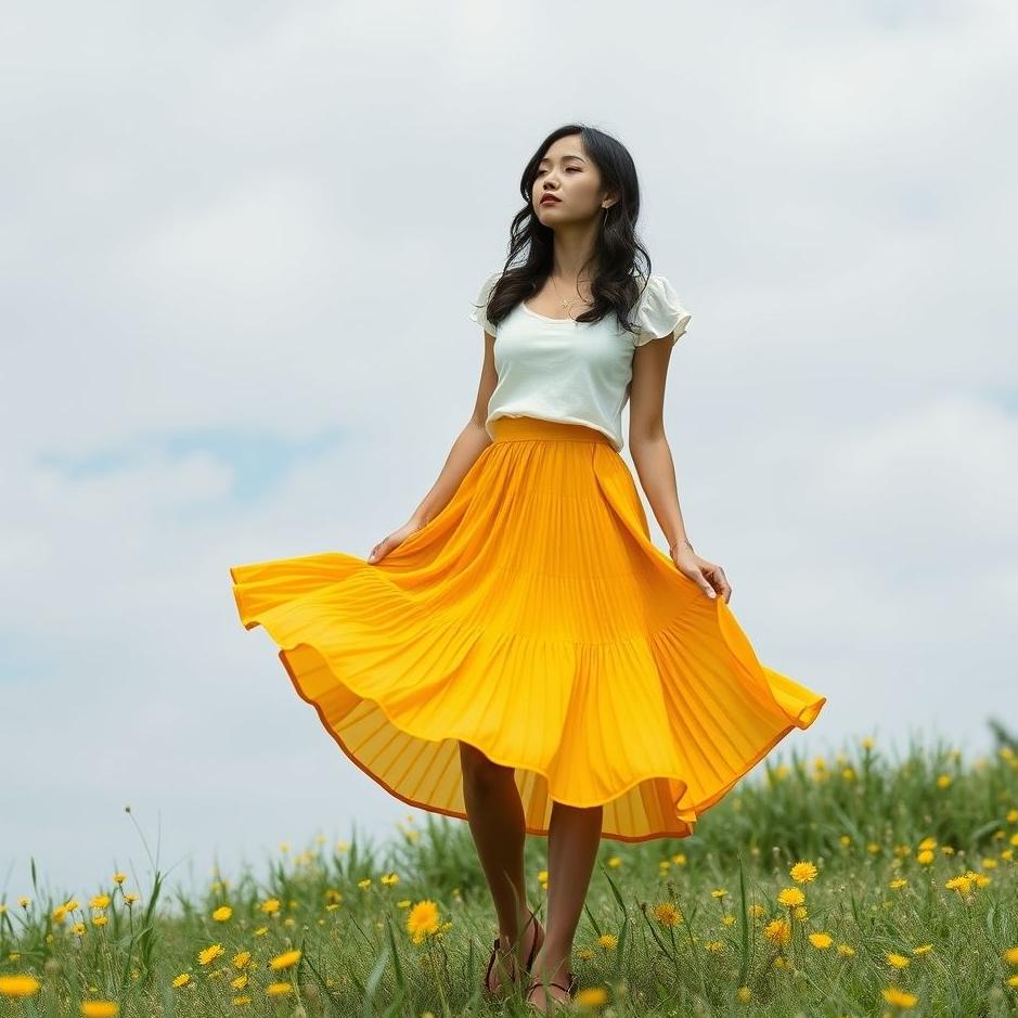 Dream Dictionary : Wearing a mustard yellow skirt in a dream