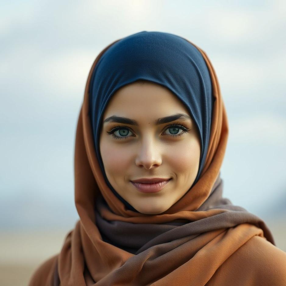 Dream : Wearing a navy blue headscarf in a dream