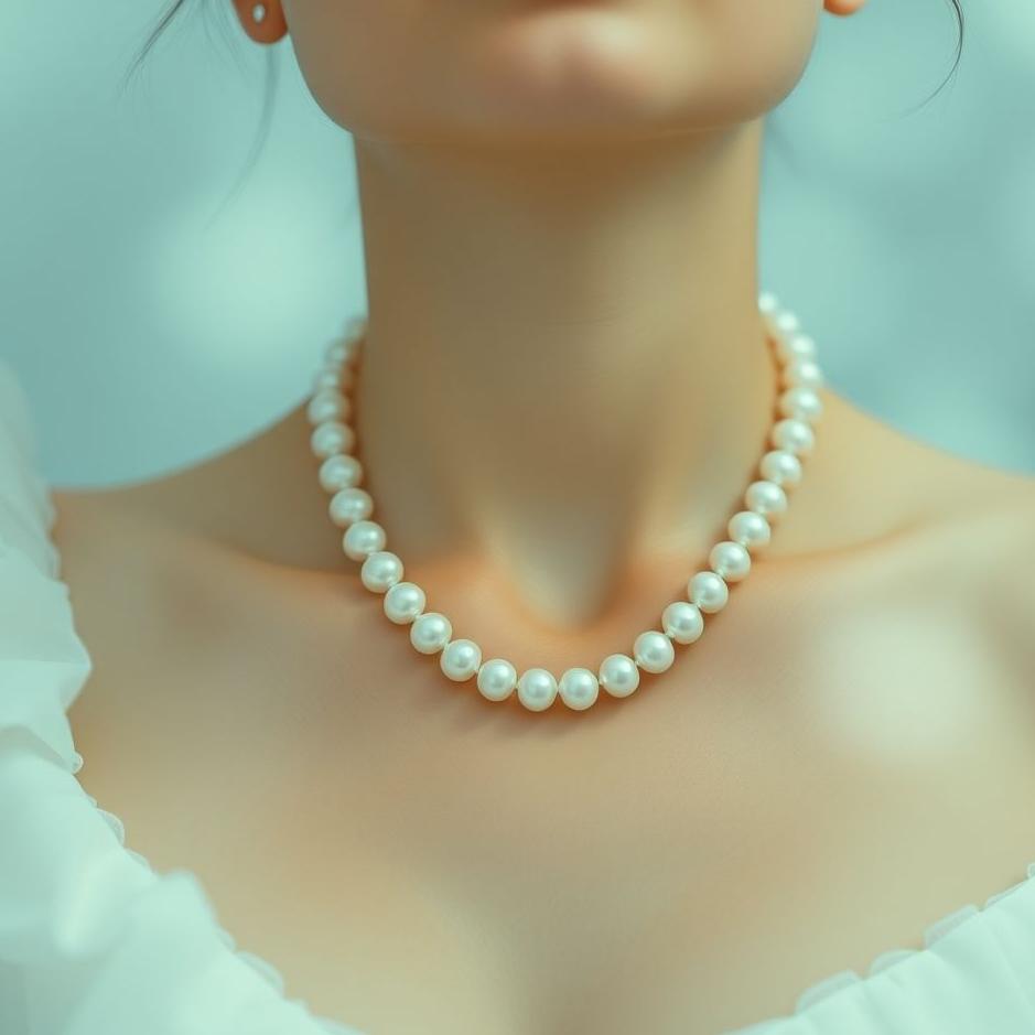 Dream : Wearing a pearl necklace in a dream